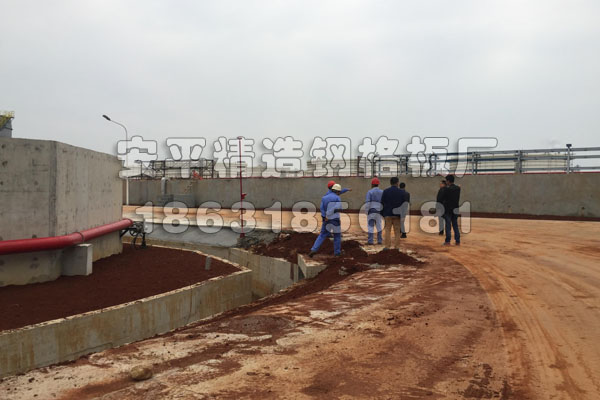 鋼格柵板安裝現場-17